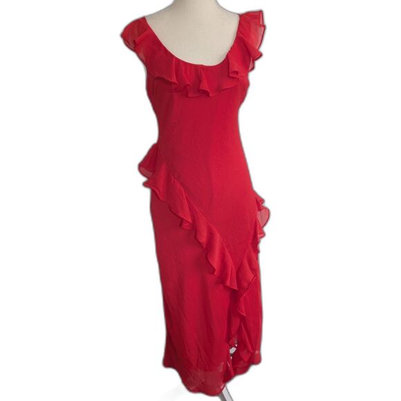 Women's Ruffle Wrap Dress - A New Day - Size XS - Picture 2 of 7